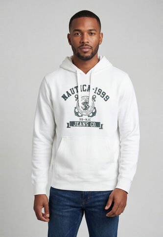 Hoodie NAUTICA Blanco Nautica