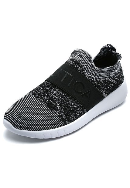 Tenis Negro-Blanco Nautica West deck els