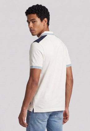 Polo Nautica Beige Claro