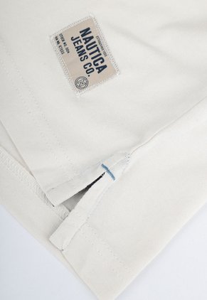 Polo Nautica Beige Claro