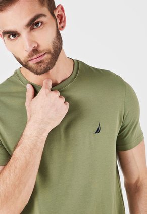 Camiseta Verde Oliva Nautica