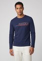 Camiseta Manga Larga Nautica Azul de Nautica