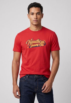 Camiseta Nautica Rojo
