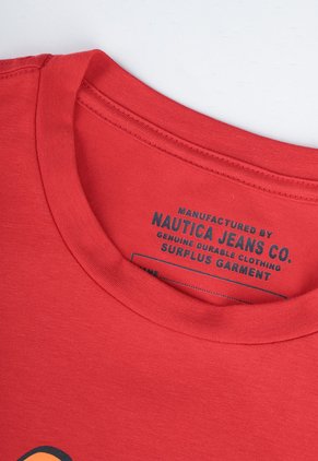 Camiseta Nautica Rojo