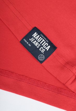 Camiseta Nautica Rojo