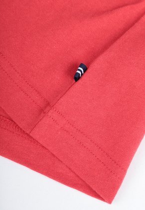 Camiseta Manga Larga Nautica Rojo