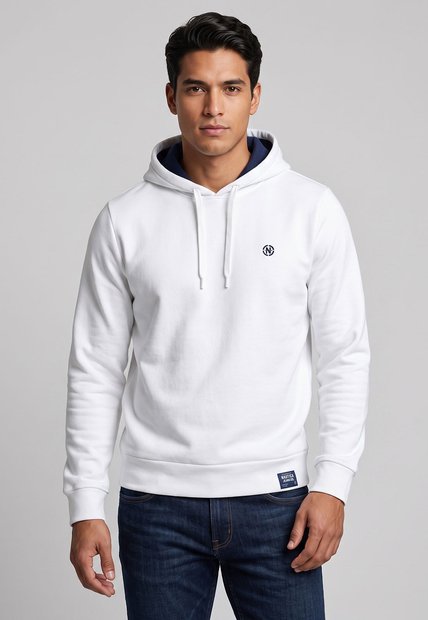 Hoodie Nautica Blanco