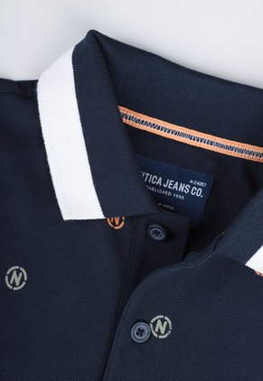 Polo Nautica Azul