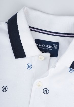 Polo Nautica Blanco