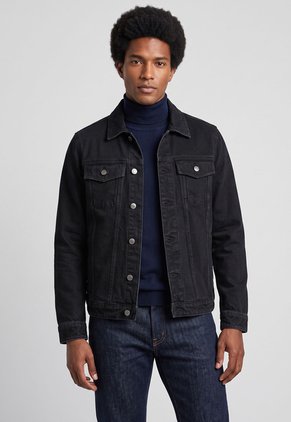 Chaqueta Denim Nautica Negro
