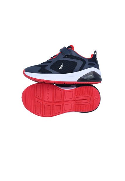 Tenis Nautica Niño Wakeride Toddler/Navy/Red Pop