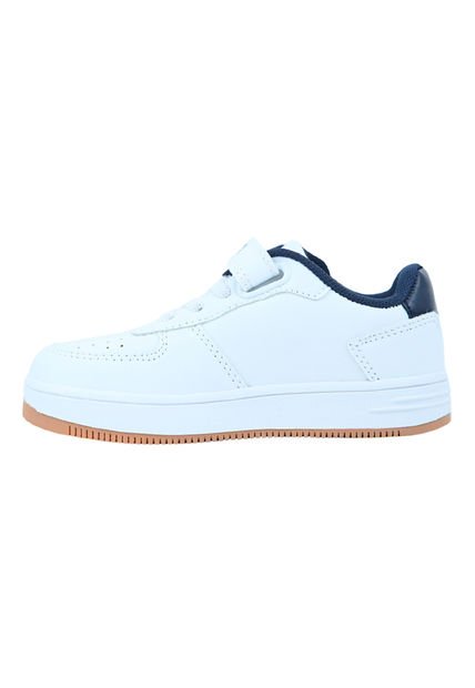 Tenis Nautica Niño Noven Boys Toddler/White Navy Tan