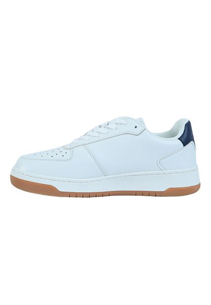 Tenis Nautica Hombre Noven White/Navy/Tan