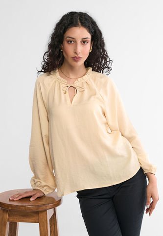 Blusa NAUTICA Beige Nautica
