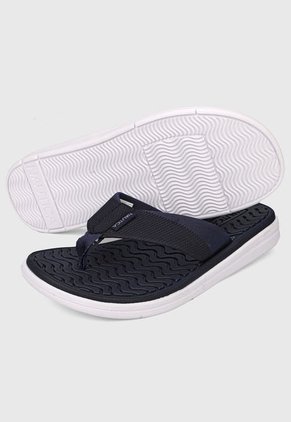 Playera Azul-Blanco Nautica