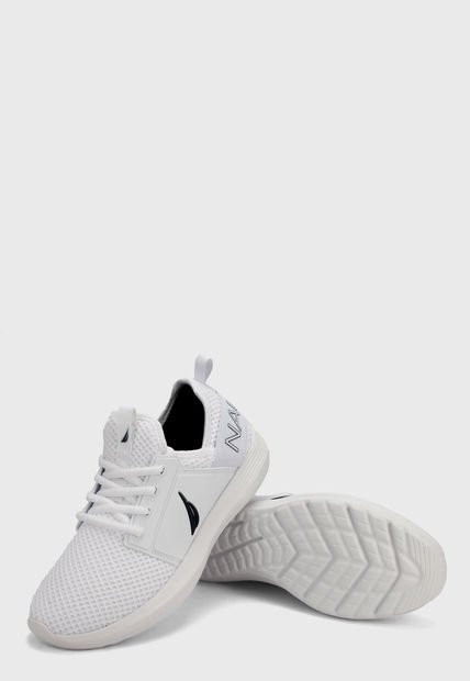 Tenis Training Blanco-Negro Nautica Rainey-2 Air Mesh