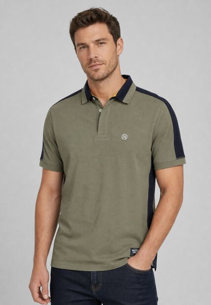 Polo NAUTICA Verde Oliva