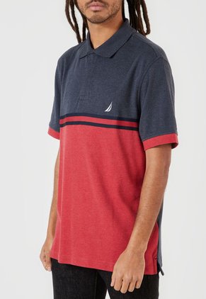 Polo Azul-Terracota Nautica