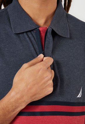 Polo Azul-Terracota Nautica