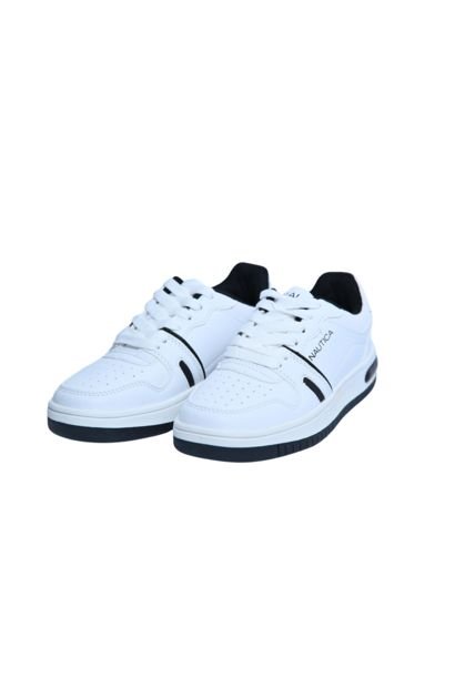 Tenis Nautica Kids Milra Cira Y Boys/White Black - Compra Ahora | Dafiti Colombia