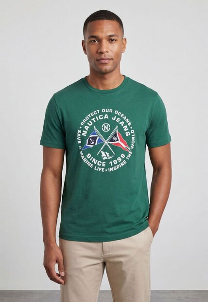 Camiseta NAUTICA Verde
