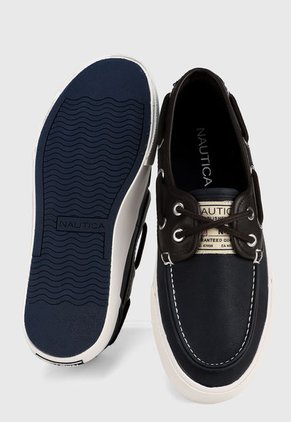 Apache Blanco- Azul-Café-Blanco Nautica Spinnaker Mix