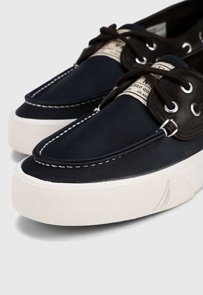 Apache Blanco- Azul-Café-Blanco Nautica Spinnaker Mix