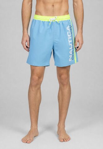 Traje de Baño NAUTICA Celeste Nautica