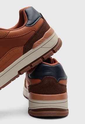 Tenis NAUTICA Mamba Terracota