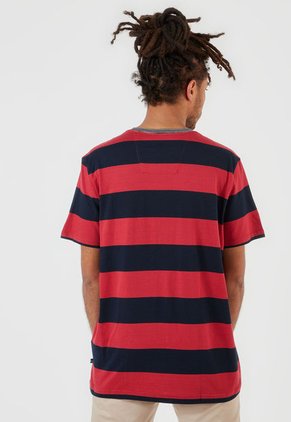 Camiseta Rojo-Azul Nautica