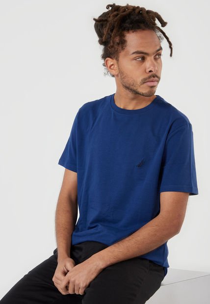 Camiseta Azul Nautica