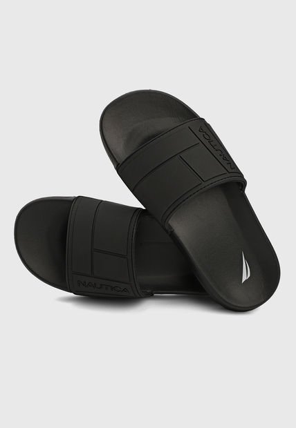 Playera Negro Nautica Bower Mono