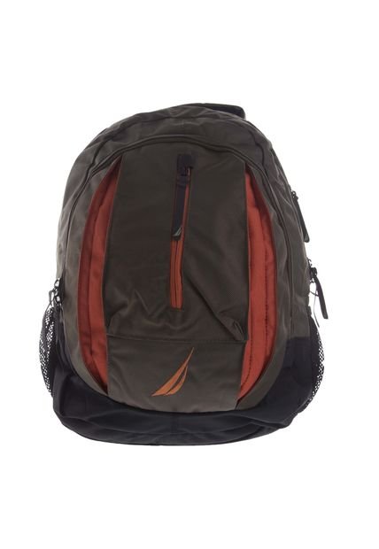 Maleta Nautica Navigator Verde-Naranja