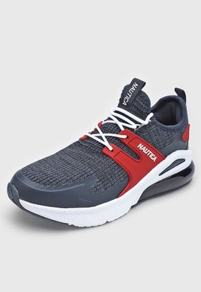 Tenis Lifestyle Azul Navy-Rojo-Blanco Nautica Westbrook
