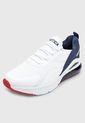 Tenis Lifestyle Blanco-Azul Navy-Rojo Nautica Latigo de Nautica