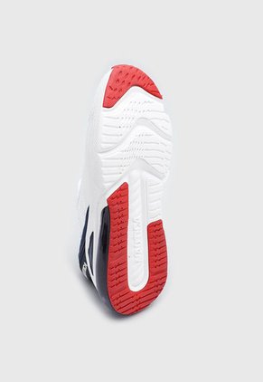 Tenis Lifestyle Blanco-Azul Navy-Rojo Nautica Latigo