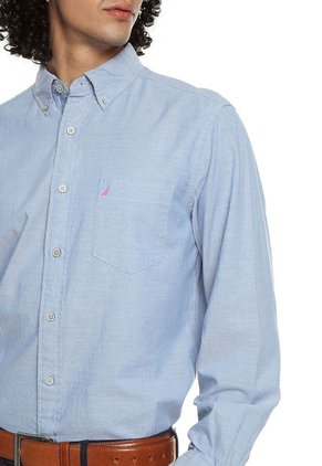 Camisa Azul Nautica