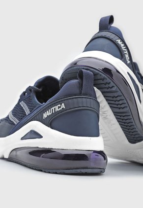 Tenis Lifestyle Azul Navy-Blanco Nautica Latigo