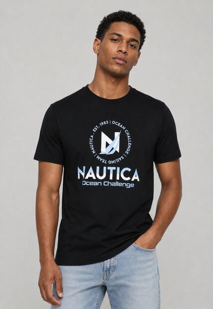 Camiseta NAUTICA Negro