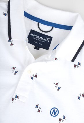 Polo NAUTICA Blanco