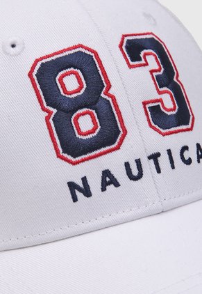 Gorra Blanco-Azul-Rojo NAUTICA