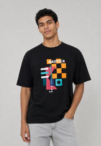 Camiseta NAUTICA Negro Nautica