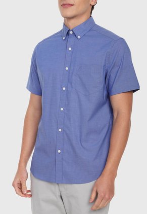 Camisa Azul Nautica