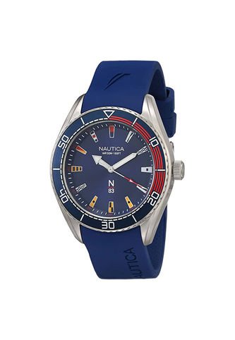 Reloj Para Hombre Nautica Finn World Napfws001 Azul Nautica