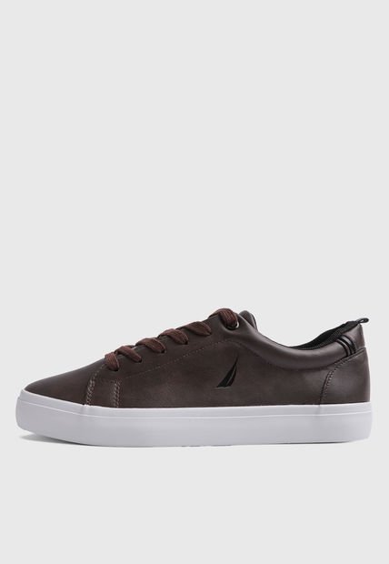 Tenis Marrón-Blanco NAUTICA Graves 3