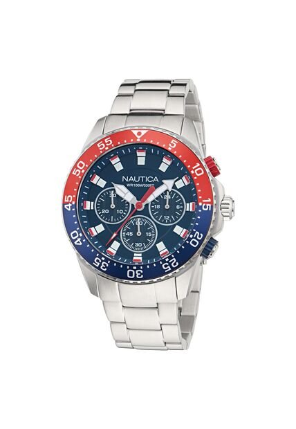 Reloj Nautica Hombre Nautica One. Acero Inoxidable Plateado NAPNOF503
