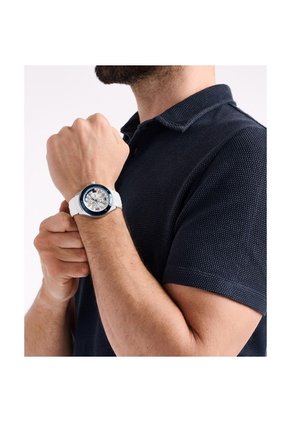 Relojes Nautica Hombre NCT Leeway. Silicona Blanco NAPLWF5O3