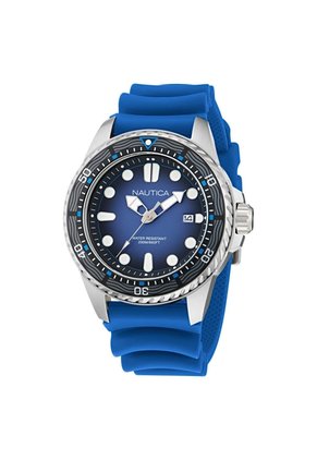 Relojes Nautica Hombre NCT Sea Dive. Silicona Negro NAPSDF504