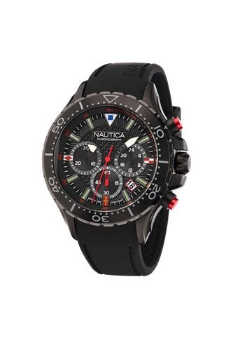 Reloj Nautica Hombre NST. Silicona Negro NAPNSF202 Nautica Relojes