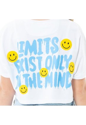 Camiseta Corta Para Niñas Blanca NAUTY BLUE 50788